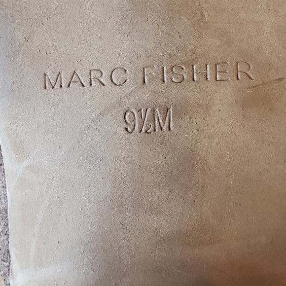 Marc Fisher Brown Stephani Suede Booties Bohemian Ankle Designer Summer Fall - Picture 11 of 16